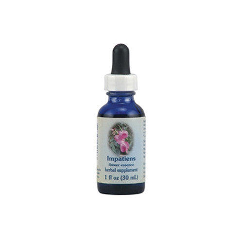 Impatiens Herbal Supplement Dropper By Flower Essence - 1 Oz